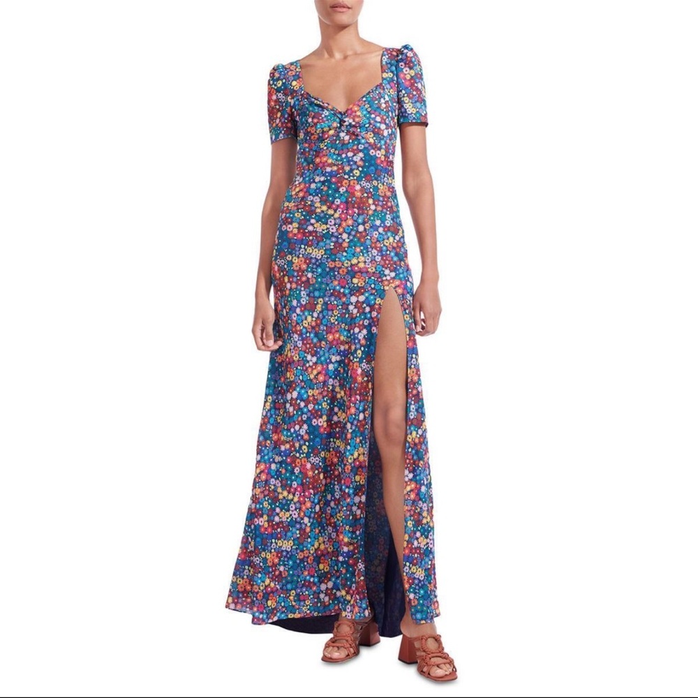 Staud Floral Gown